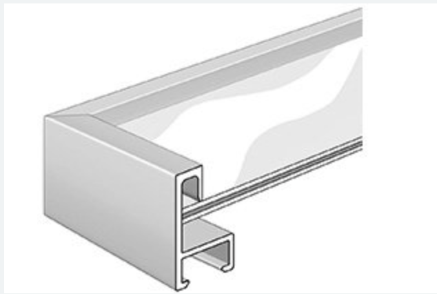 Black Matte Aluminium Frame (24x36")