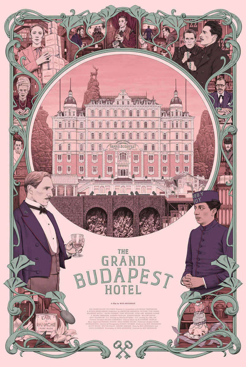 The Grand Budapest Hotel (Music Box Theater Variant)