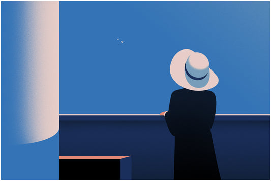 ‘Lady with a Hat’ <br> (Landscape Variant) <br> by Thomas Danthony