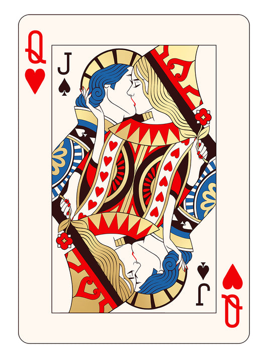 Mahdieh Farhadkiaei's <br> playing cards <br> (Gold Edition)