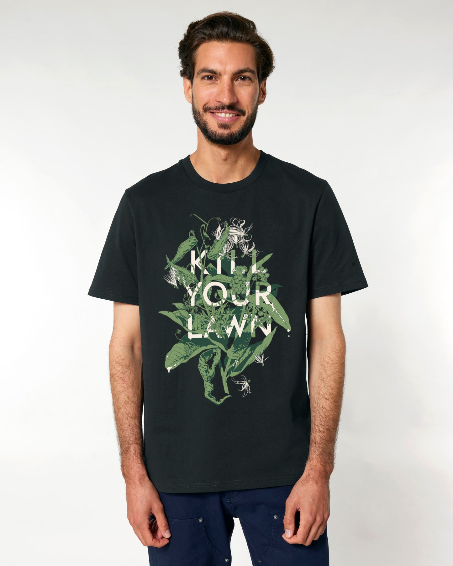 Kill Your Lawn Unisex T-Shirt (Milkweed)