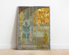 The Garden of the Unknown Knight (Framed)